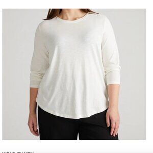 Light-As-Air Long Sleeve Crew Neck Tee